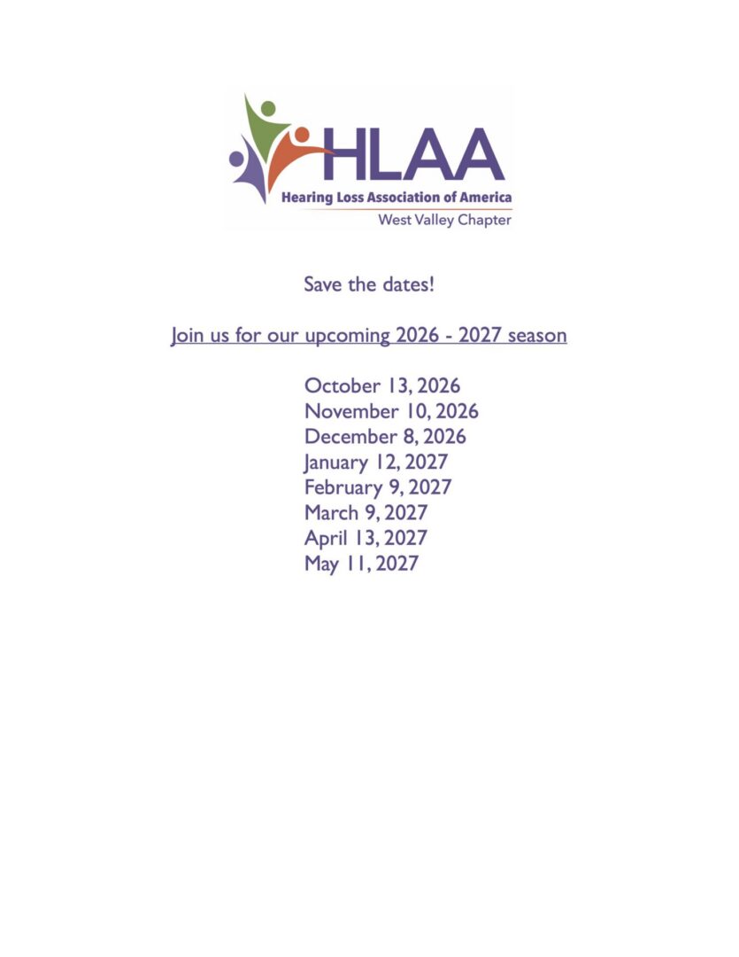 HLAA Save the Date